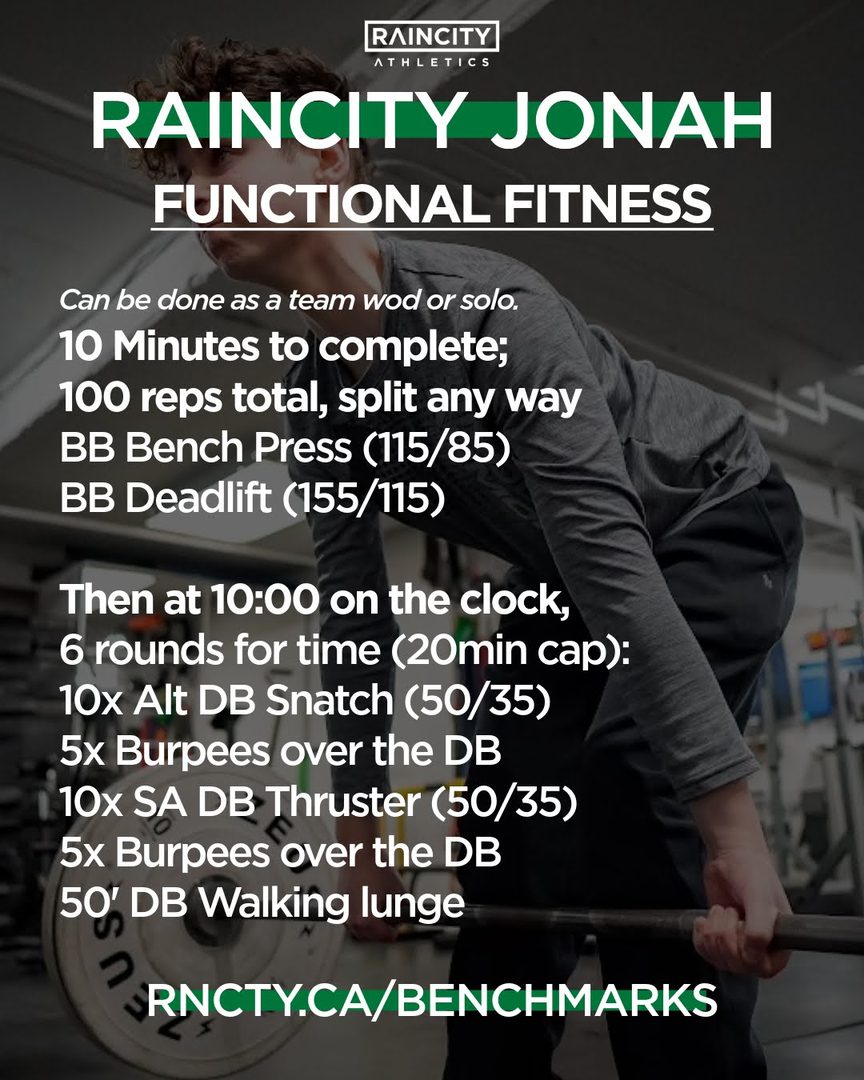 Raincity Jonah — Functional Fitness