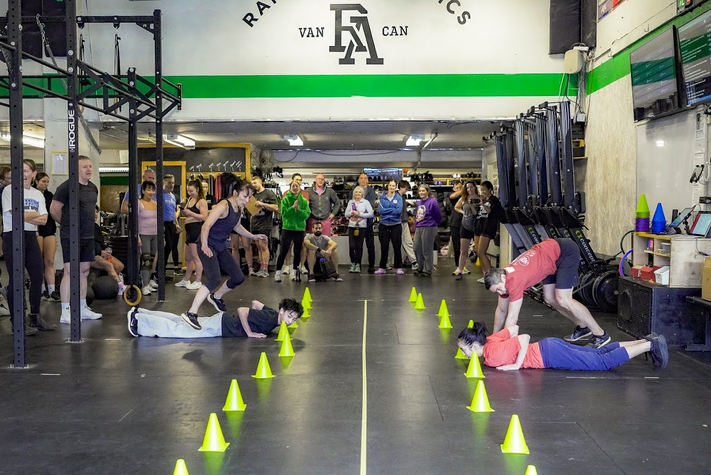 Community games at the gym